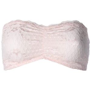 Free people nude lace bandeau bra
